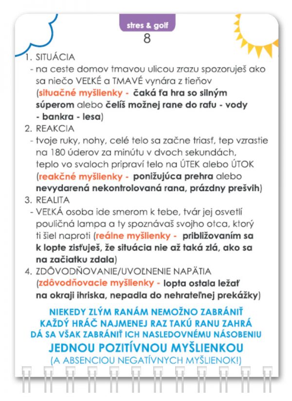 Prirucka pre mentalnu hru v golfe Mysliet a hrat jednoducho Golf SLOVENSKY Mario Beky