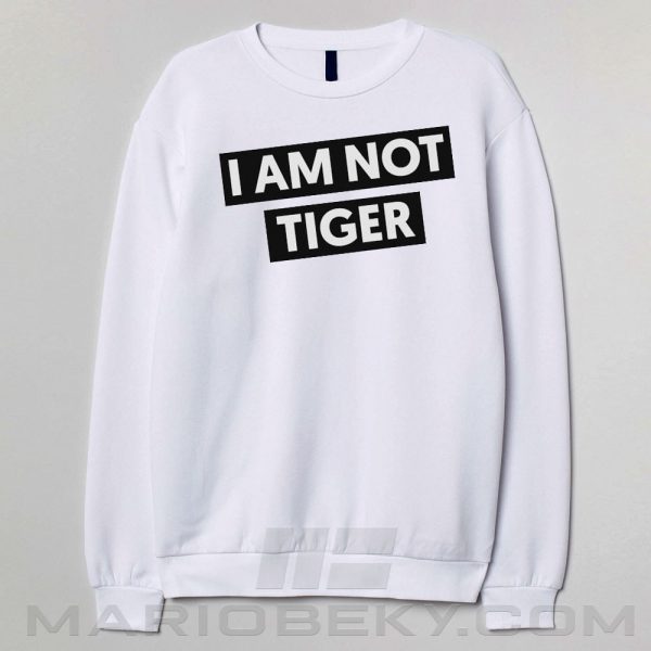 Mario Beky sweathsirt 2020 I am not Tiger W