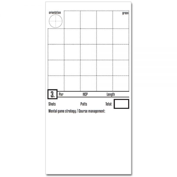 Mini Yardage Book Mario Beky