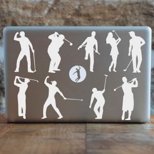 Golfing stickers Mario Beky
