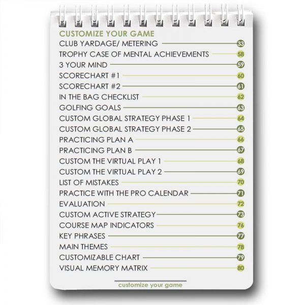 POCKET GOLF PSYCHOLOGY Mario Beky book