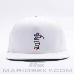 Mario Beky American Golfer Snapback White