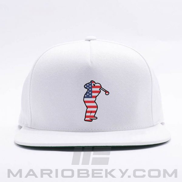 Mario Beky American Golfer Snapback White