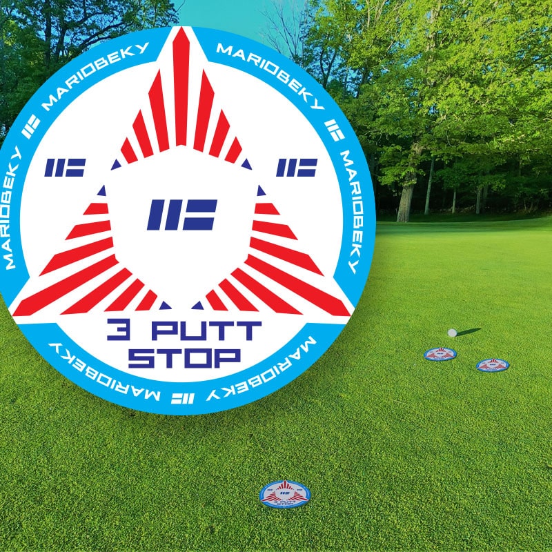 3 putt stop golf putting training aid mariobeky