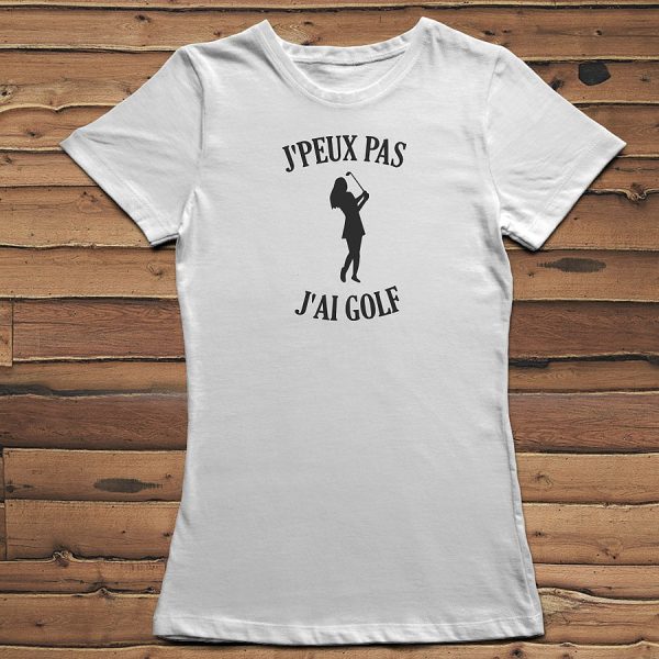 J'PEUX PAS J'AI GOLF Golfeuse